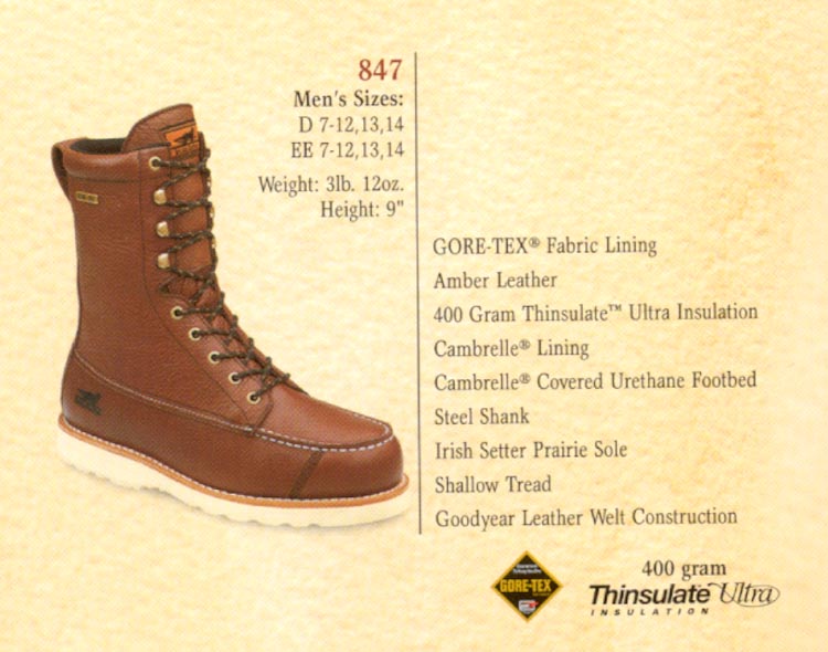 irish setter boots 896